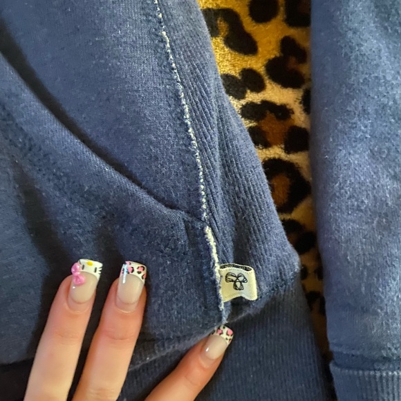 🐞Vntg (2000s) TNA Faux Fur Lined Sweater - Picture 5 of 5